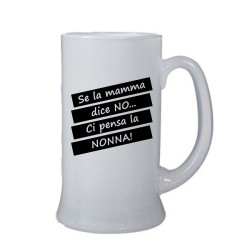 boccale in vetro se la...