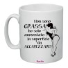 tazza in ceramica donna con scritta simpatica non sono grassa