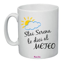 tazza in ceramica donna con scritta simpatica stai serena