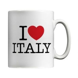 TAZZA IN CERAMICA I LOVE ITALIA