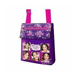 Borsa tracolla violetta cm 19x22