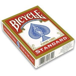carte da gioco Magic 'Bicycle 808 " Rider Back Standard Deck in Rosso o Blu