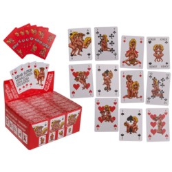 Carte da gioco, Comic Kamasutra,54 carte da gioco per mazzo, 24 pz. per display
