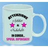 Tazza ATTENZIONE Addio al nubilato in corso