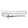 Collana Metallo Silver Bacchetta Woldemord
