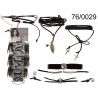 Collana-girocollo con ciondoli e pendagli, 12 ass., su header card, 72 pz. su stand display