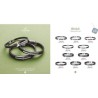 collezione 5 bracciali cuoio e acciaio + 5 bracciali caucciu e acciaio al pubblico 24,00 sconto 50%