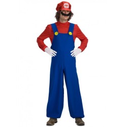 Costume Super Mario T.U.(M-L) in busta c/gancio
