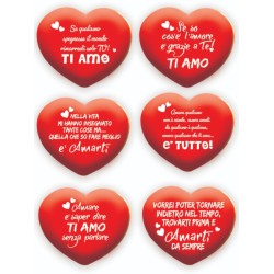 CUORE CERAMICA AMORE 10 cm...