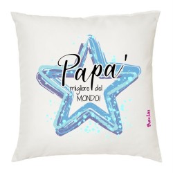 Cuscino 40x40 cm con frase:...