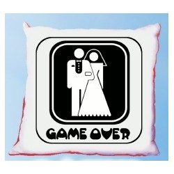 Cuscino cm40x40 Game over