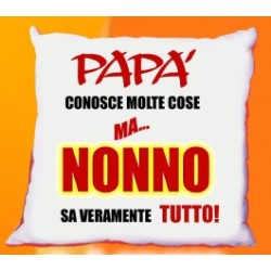 Cuscino cm40x40 Papà...