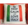 CUSCINO I LOVE ITALIA 40X40 CIRCA BIANCO