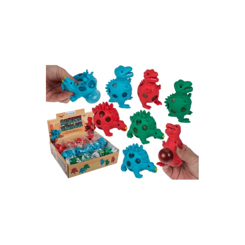 dinosauri squeeze display 12 pz