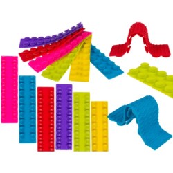Fidget Pop Toy, ventose  Aspirazione Magica,circa 16 cm, silicone, 6 colori assortiti, su blistercard, 24 pezzi per espositore