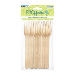 Forchette Bamboo 16 cm 12 pz