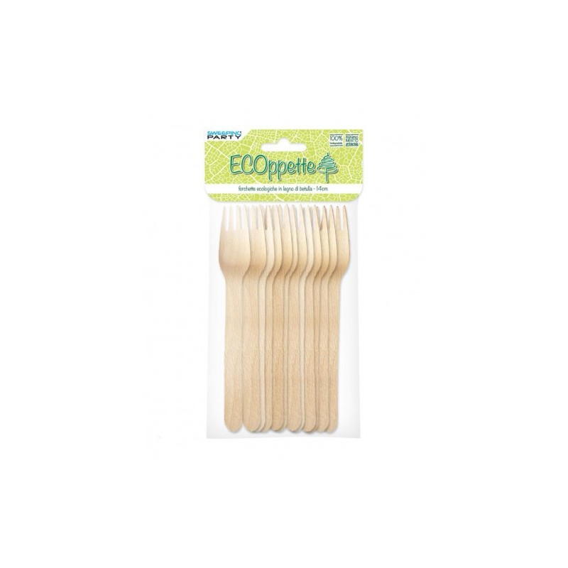 Forchette Bamboo 16 cm 12 pz