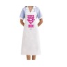 Grembiule cucina in poliestere festa della mamma con stampa super mom