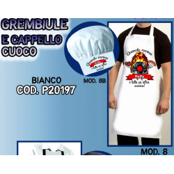 Grembiule e cappello cuoco...