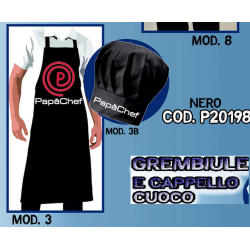 Grembiule e cappello cuoco...