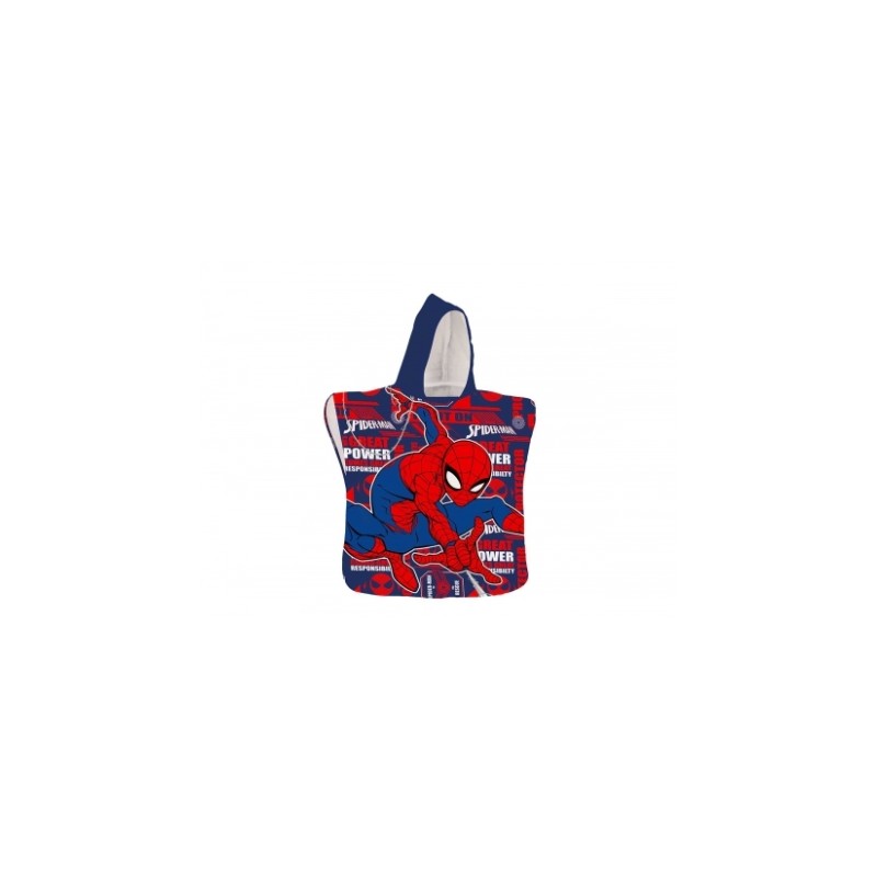 IT'S SUMMER KIDS PONCHO SPIDER-MAN