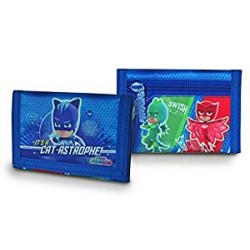 Kit portafoglio + bracciale pj mask multicollor