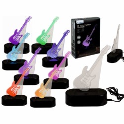 Lampada 3D, Chitarra, ca....