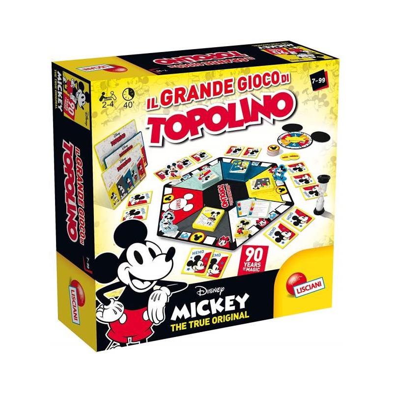 Lisciani Giochi Mickey Anniversario Il Grande Gioco,, 68128