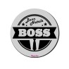 magnete con scritta natalizia auguri boss