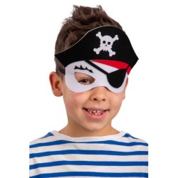 Maschera pirata in feltro...
