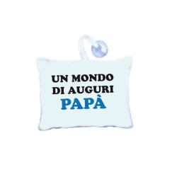 Mini cuscini Un mondo di auguri PAPA'