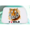Mousepad con scritta i love wild