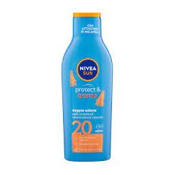 n sun protect e bronze con attivatore di melanina protezione 20