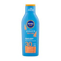 NSUN protect e bronze con melanina protezione 30 nivea