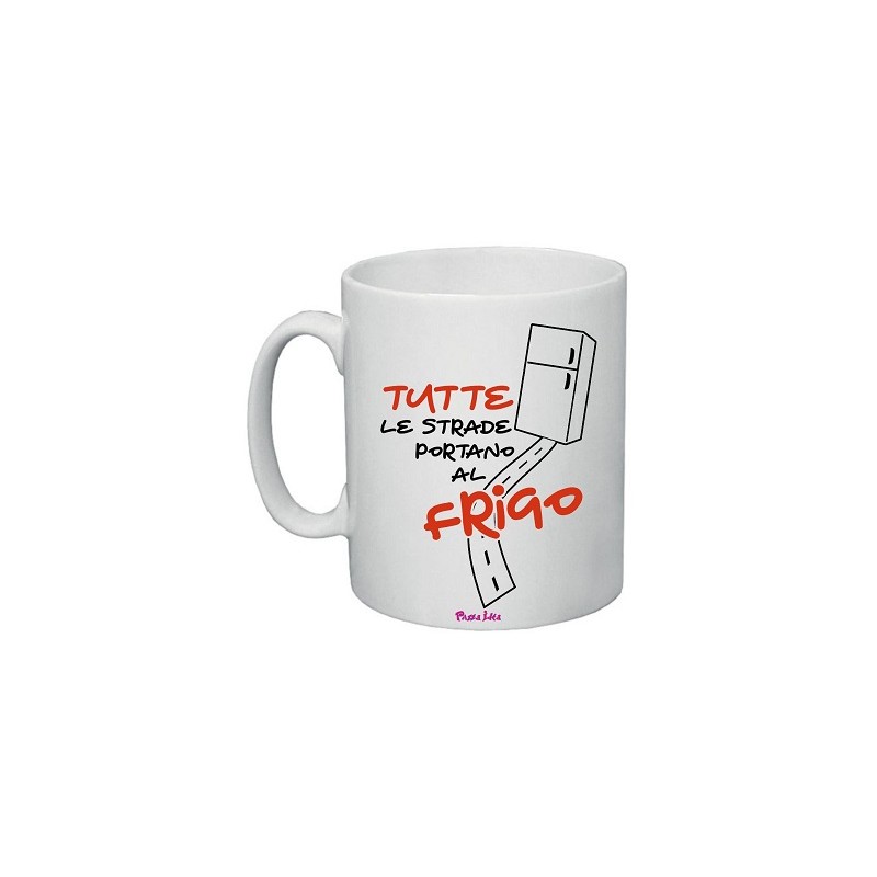 tazza in ceramica uomo o donna con scritta simpatica frigo