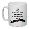 tazza in ceramica uomo o donna con scritta simpatica segno leone