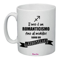 tazza in ceramica uomo o donna con scritta simpatica segno sagittario