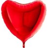Pallone mylar cuore rosso 45 cm