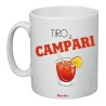 tazza in ceramica uomo o donna con scritta simpatica tiro a campari