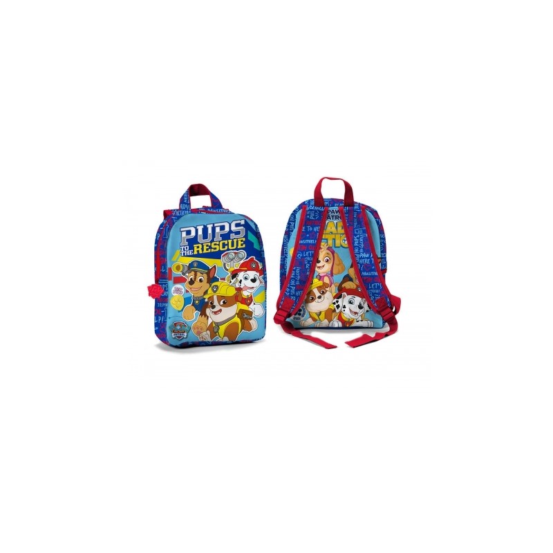 PAW RESCUE ZAINO PICCOLO PAW PATROL MISURE L 22 x H 27 x W 8,5 cm