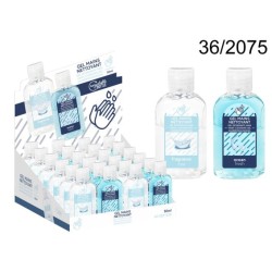 36/2075 - Detergente gel per le mani, ca. 50 ml, 60% alcool, 2 ass., 24 pz. per display disponibile dal 10 aprile 2020