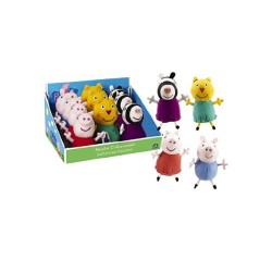 PELUCHE PEPPA DISPLAY 9 PZ  PIG CON SUONO SCHIAGGIANDO IL PANCINO CM 18