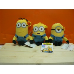 portachiavi minions movie plain 12cm, 3 ass.