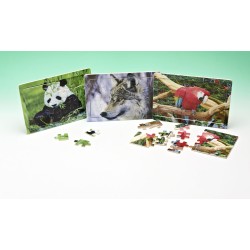 PUZZLE IN LEGNO ANIMALI CM...