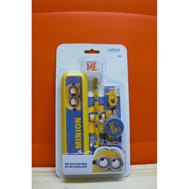 SET CANCELLERIA 6 PZ MINIONS EAN 8422535843044