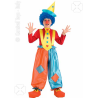 Set clown bimbo pant. con bretelle cappello