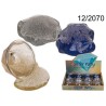 Slime malleabile, Glitter Diamond, ca. 8,5 cm, 3 colori ass., 12 pz. per display,