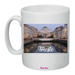 Tazza mug in ceramica misura 8x12 con stampa fotografica Trieste
