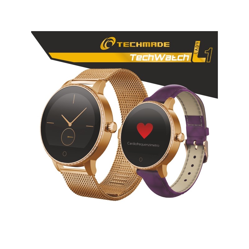 TECHWATCHL1-GD TECHMADE TECHWATCHL1-GD GOLDEN