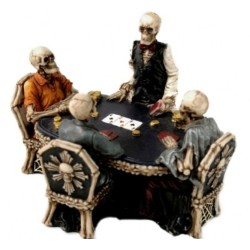 Teschi al tavolo da poker...